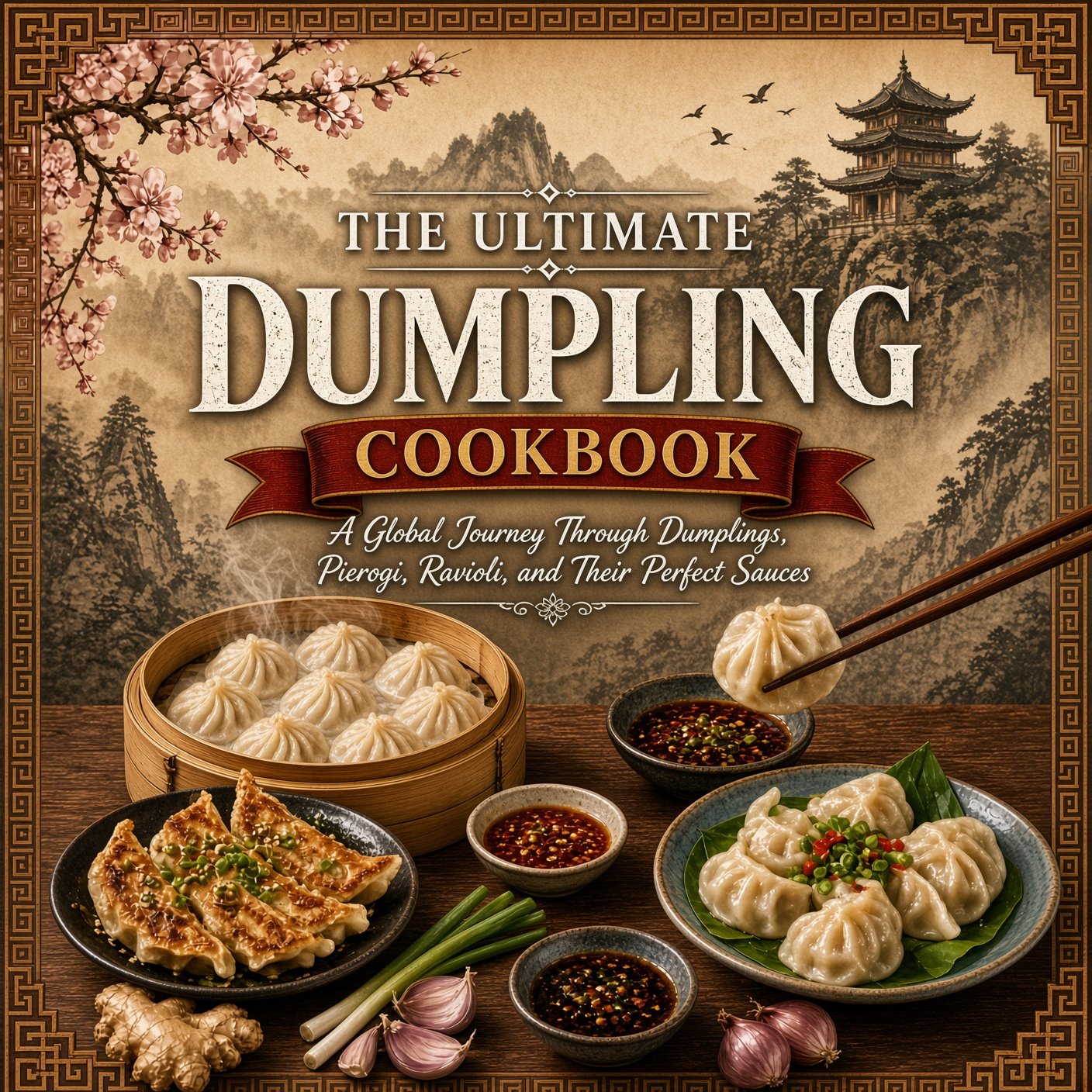 Dumplings - Authentic Recipes, Wrappers, Fillings, Folding Techniques, and Traditional Sauces from Around the Globe