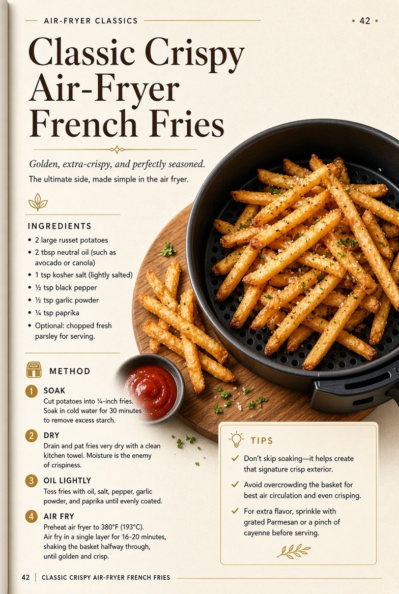 Air Fryer Snacks Made Easy - Your Guide To Creating Crispy, Golden, Restaurant-Style Snacks With Less Oil And Less Mess. - Image 8