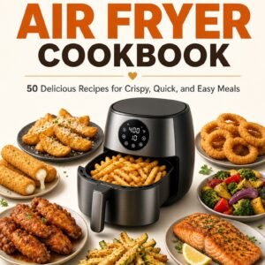 Air Fryer Cookbook - 50 Delicious Recipes for Crispy, Quick, and Easy Meals